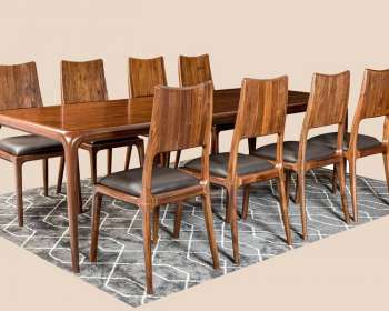 Sự Sang Trọng Của Gỗ: Bàn Ăn Cao Cấp Cho Bữa Tiệc Đẳng Cấp BA027